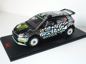 18RMC222 Skoda Fabia RS Rally2 #20 Safari Rally Kenya 2024 Solberg / Edmondson